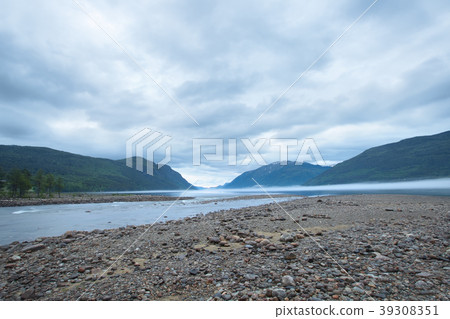 Morning norwegian landscape Morning norwegian landscape 39308351