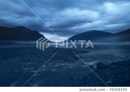 Morning norwegian landscape Morning norwegian landscape 39308359
