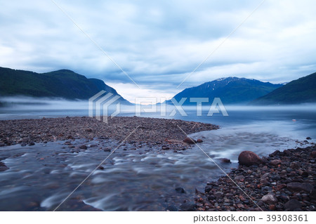 Morning norwegian landscape Morning norwegian landscape 39308361