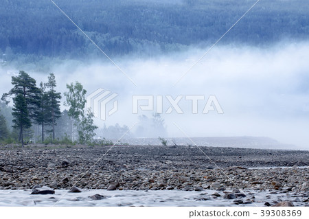 Morning norwegian landscape Morning norwegian landscape 39308369