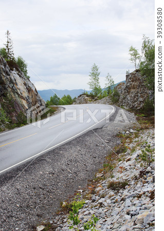 Mountain road, Norway Mountain road, Norway 39308580