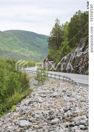 Mountain road, Norway Mountain road, Norway 39308590
