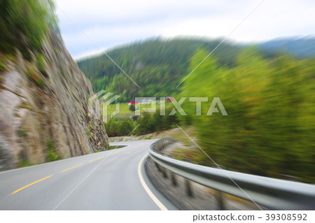 Mountain road, Norway Mountain road, Norway 39308592