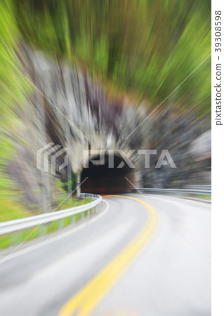 Road tunnel in Norway Road tunnel in Norway 39308598