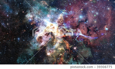 Mystic Mountain in the Carina Nebula. Elements of 39308775