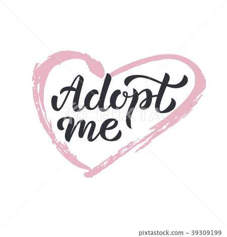 Adopt me hand lettering Adopt me hand lettering 39309199