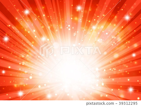 紅色輻形閃爍的背景 39312295
