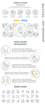 Website Banner and Landing Page of Cardiac Asthma. 39312746