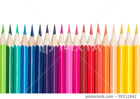 Color pencils background close up Color pencils background close up 39312842