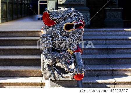 Stone lion, animal beast, stone lion, animal beast, 39313237