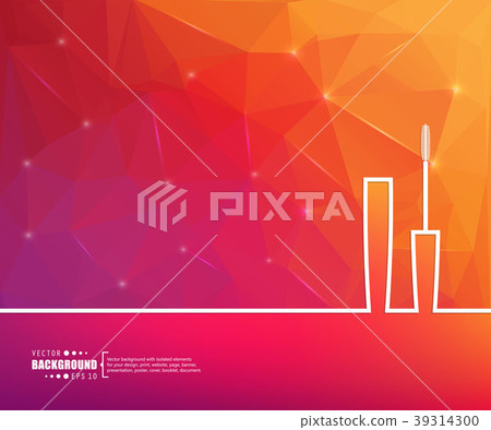 Abstract creative concept vector line draw Abstract creative concept vector line draw 39314300