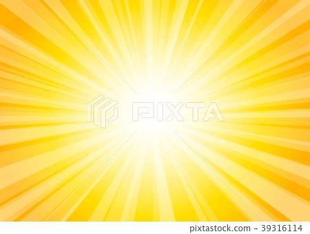 Yellow radial background 39316114