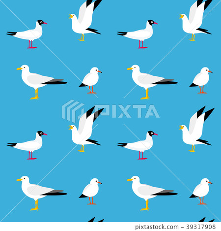 Sea seamless pattern. 39317908