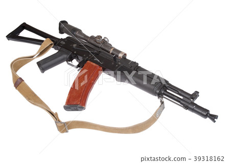 modern assault rifle ak105 with optical sight modern assault rifle ak105 with optical sight 39318162