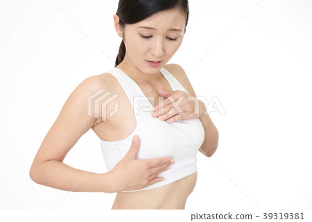 婦女做乳腺癌的自我檢查 39319381