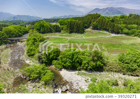 栃木縣那須鎮中川那須範圍（5月）從那須高原大橋 39320271
