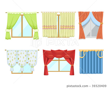 Window curtains and room blinds jalousie for house Window curtains and room blinds jalousie for house 39320409