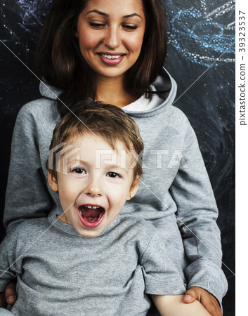 young hipster teenage girl sitting with her 39323537