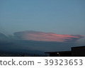 Sunset and huge cloud 39323653