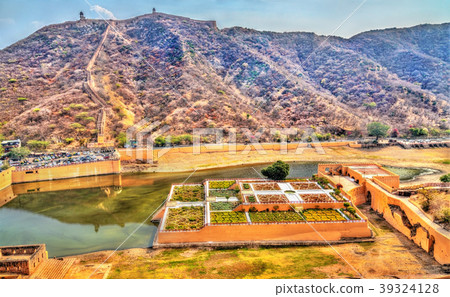 Aerial view of Kesar Kyari or Saffron Garden on Aerial view of Kesar Kyari or Saffron Garden on 39324128