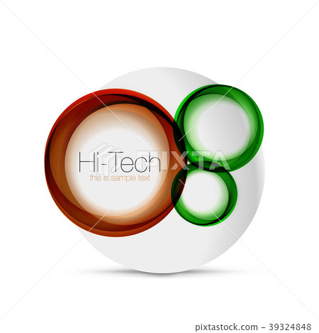 Circle web layout - digital techno spheres - web Circle web layout - digital techno spheres - web 39324848