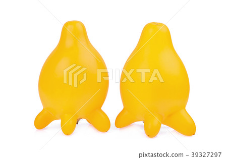 two whole yellow nipple eggplant, fancy fruit  39327297