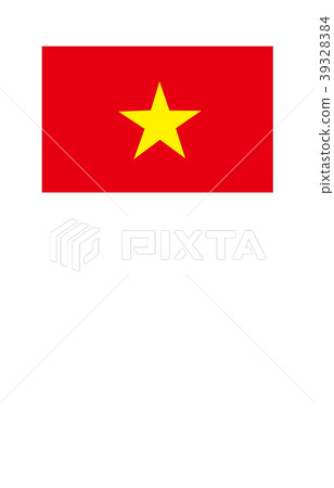 越南的旗子 39328384