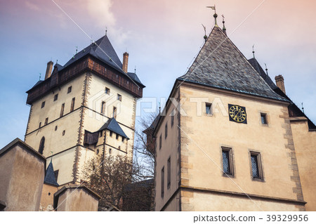 Karlstejn castle towers. Czech Republic 39329956