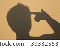 hand doing suicide 39332553