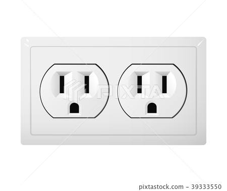 Dual electrical socket Type B. Receptacle from 39333550
