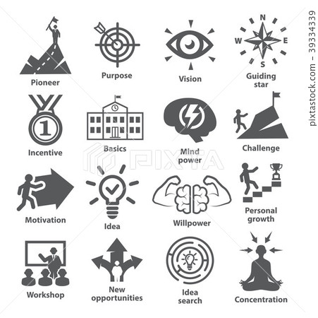 Business management icons Pack 41 39334339