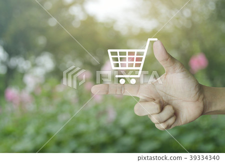 Shop online concept Shop online concept 39334340