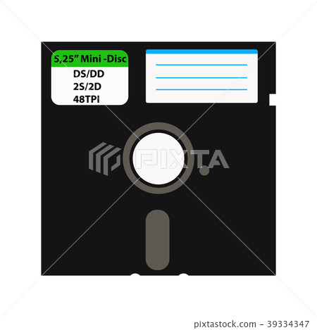 The floppy disk in the 5.25-inch is used in older 39334347