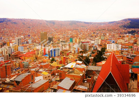 La Paz, the capital of Bolivia La Paz, the capital of Bolivia 39334696