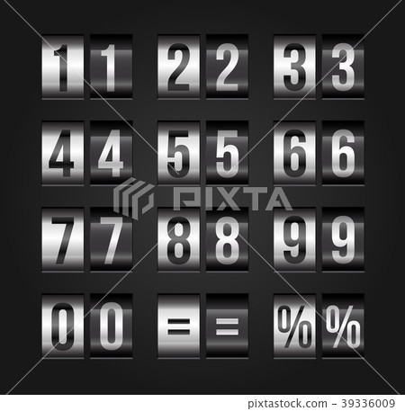 Scoreboard numbers. Scoreboard numbers. 39336009