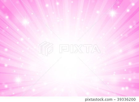 Pink radial glitter background - Stock Illustration [39336200] - PIXTA