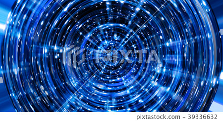 Bright and detailed technology particles and ray texture background (high resolution 3D CG rendering ∕ coloring illustration) 39336632