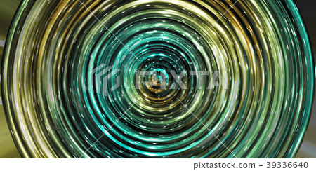 鮮豔細緻的科技粒子與射線紋理背景（高解析度 3D CG 渲染∕著色插圖） 39336640