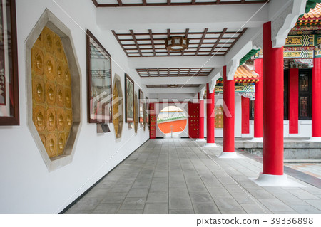 在寺廟門的走廊，Kenzan，中山區，台北，台灣 39336898
