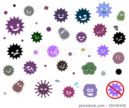 各種比基尼的病毒插圖 39340448
