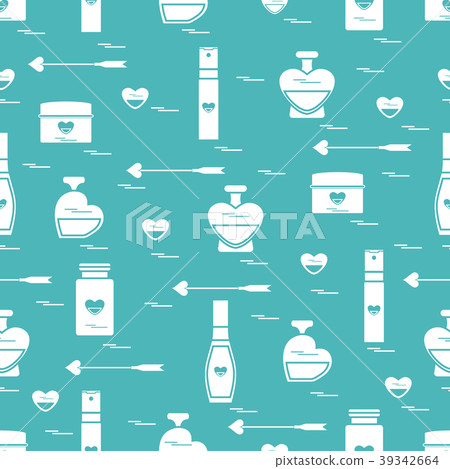 Cute seamless pattern with various accessories for 39342664