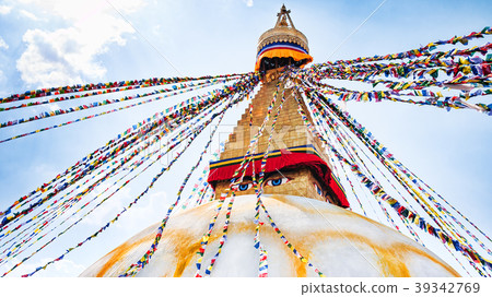 Boudhanath Stupa in Kathmandu valley, Nepal Boudhanath Stupa in Kathmandu valley, Nepal 39342769