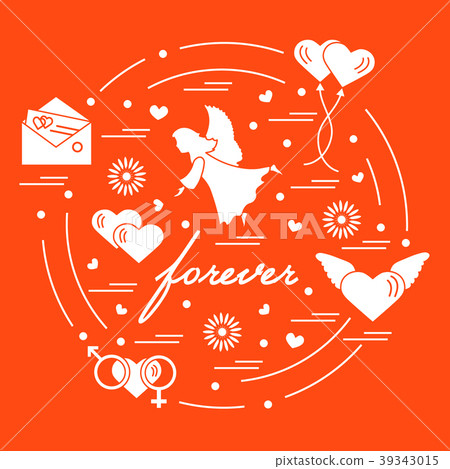 different love symbols 39343015