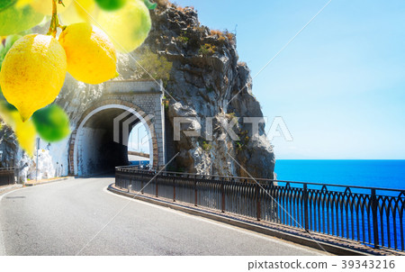 road of Amalfi coast, Italy 39343216