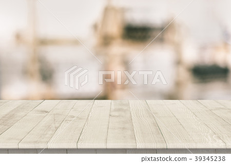 Wooden tabletop perspective for product placement Wooden tabletop perspective for product placement 39345238