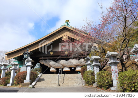 通往陸地國家（Hitachino）Izumo Taisha Hall和主殿的土地 39347020