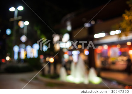 Colorful bokeh on the street at night. Colorful bokeh on the street at night. 39347260