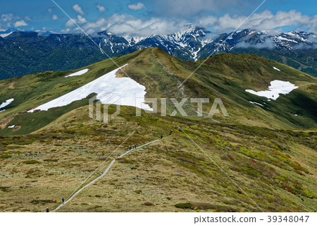 Joetsu Border, Mt. Hiloge and Mt. Naeba 39348047