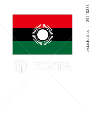 Flag of the world Malawi 39348288