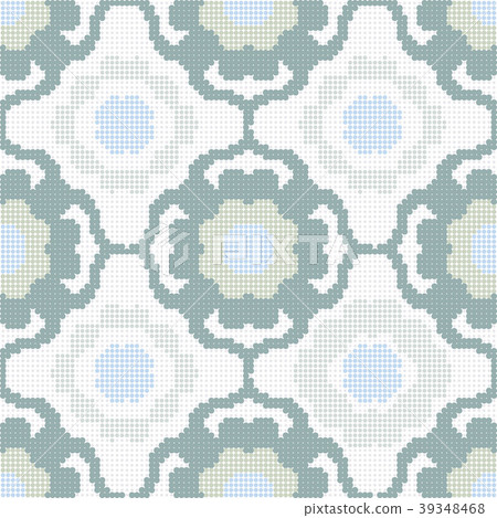 Halftone colorful seamless retro vintage pattern Halftone colorful seamless retro vintage pattern 39348468